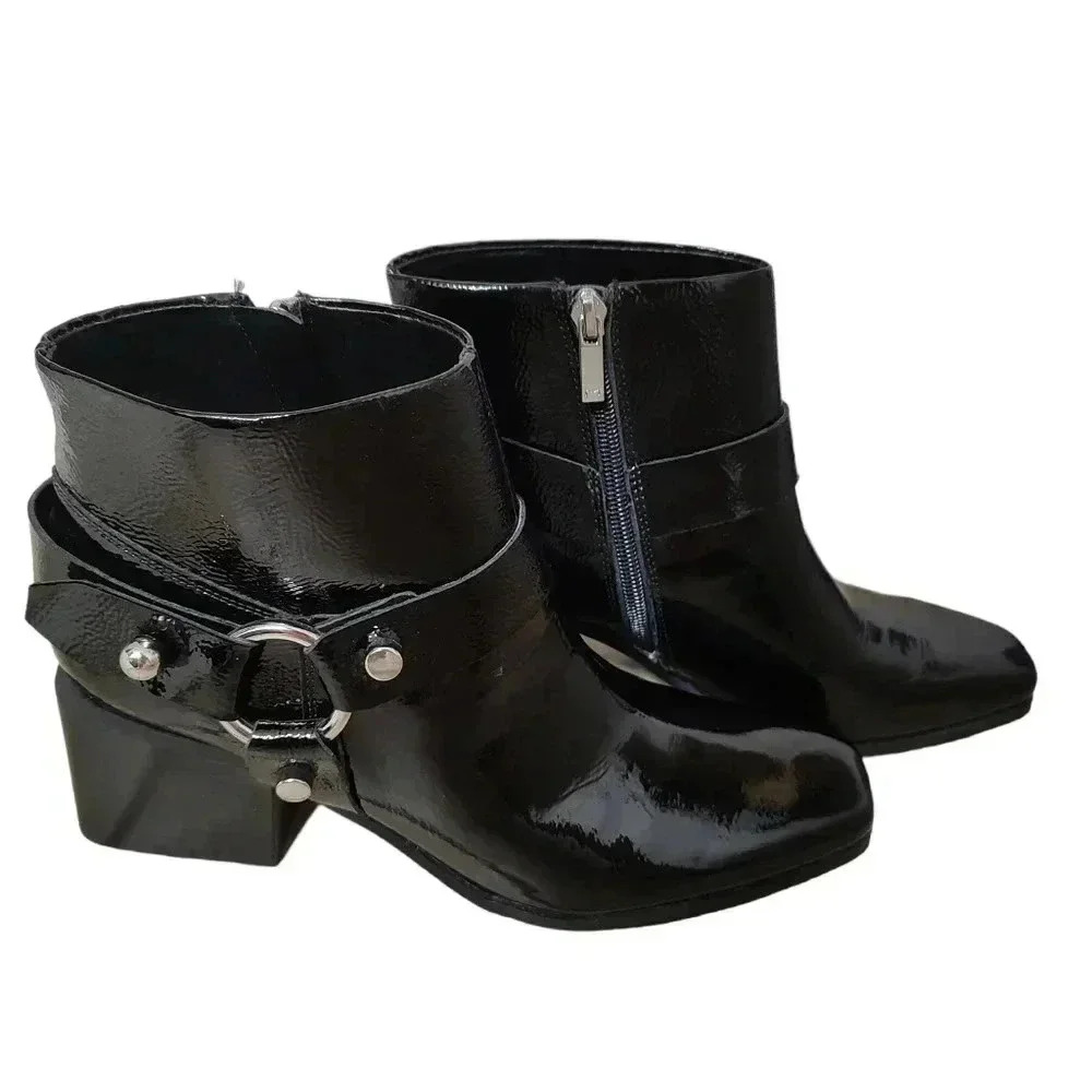 Marc Fisher Black Ankle Boots